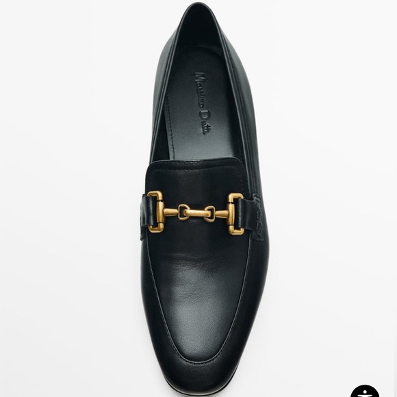 Massimo Dutti LEATHER LOAFERS WITH BUCKLE in Size‎ 5 - Picture 3 of 10